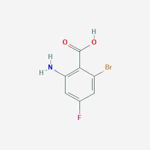 2-Amino-6-bromo-4-fluorobenzoic acid