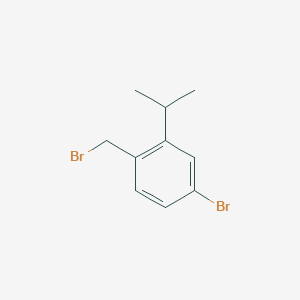 Benzene, 4-bromo-1-(bromomethyl)-2-(1-methylethyl)-