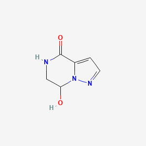 7-hydroxy-4H,5H,6H,7H-pyrazolo[1,5-a]pyrazin-4-one