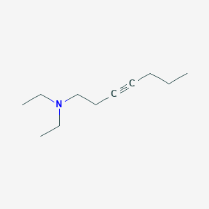 molecular formula C11H21N B14500713 N,N-Diethylhept-3-yn-1-amine CAS No. 63791-53-7