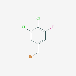 molecular formula C7H4BrCl2F B1450082 3,4-Dichloro-5-fluorobenzyl bromide CAS No. 1803807-07-9