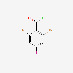2,6-Dibromo-4-fluorobenzoyl chloride