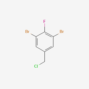 3,5-Dibromo-4-fluorobenzyl chloride