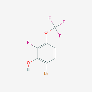 6-Bromo-2-fluoro-3-(trifluoromethoxy)phenol