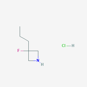 3-Fluoro-3-propylazetidine hydrochloride