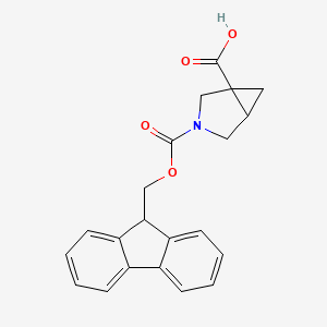 3-[(9H-Fluoren-9-ylmethoxy)carbonyl]-3-azabicyclo[3.1.0]hexane-1-carboxylic acid