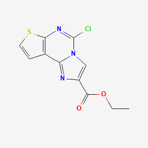 Ethyl 5-Chloroimidazo[1,2-C]Thieno[3,2-E]Pyrimidine-2-Carboxylate
