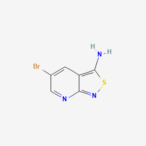 5-Bromoisothiazolo[3,4-b]pyridin-3-amine