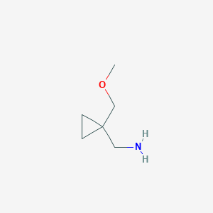 (1-(Methoxymethyl)cyclopropyl)methanamine