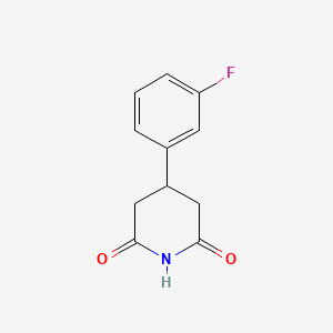 4-(3-Fluorophenyl)piperidine-2,6-dione