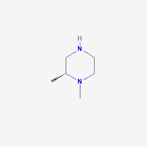 molecular formula C6H14N2 B1450138 (2R)-1,2-dimethylpiperazine CAS No. 623586-02-7