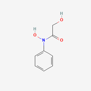 molecular formula C8H9NO3 B14501431 N,2-Dihydroxy-N-phenylacetamide CAS No. 64700-54-5