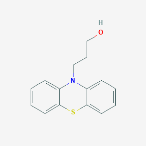 molecular formula C15H15NOS B14501483 3-(10H-Phenothiazin-10-YL)propan-1-OL CAS No. 63397-92-2