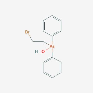 molecular formula C14H15AsBrO B14501614 CID 78065126 