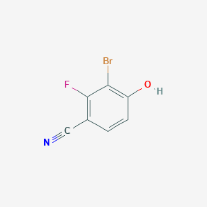 3-Bromo-2-fluoro-4-hydroxybenzonitrile