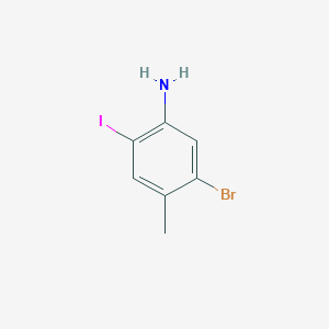 5-Bromo-2-iodo-4-methylaniline
