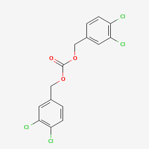 molecular formula C15H10Cl4O3 B14501840 Bis(3,4-dichlorobenzyl) carbonate CAS No. 64057-76-7