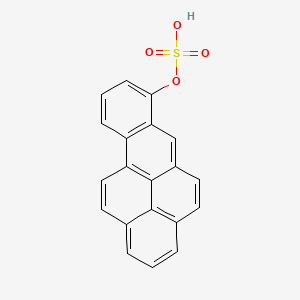 molecular formula C20H12O4S B14501913 Benzo(a)pyrene-7-sulfate CAS No. 63785-42-2