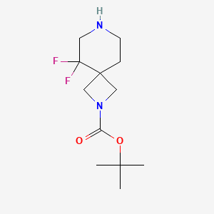 Tert-butyl 5,5-difluoro-2,7-diazaspiro[3.5]nonane-2-carboxylate