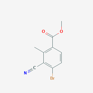 Methyl 4-bromo-3-cyano-2-methylbenzoate