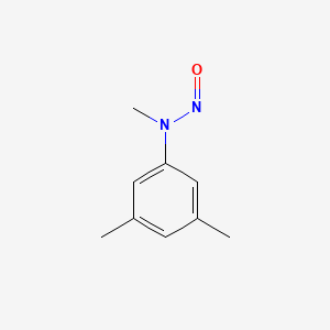 molecular formula C9H12N2O B14502180 N-(3,5-Dimethylphenyl)-N-methylnitrous amide CAS No. 62959-13-1