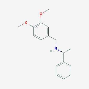 (R)-N-(3,4-Dimethoxybenzyl)-1-phenylethanamine