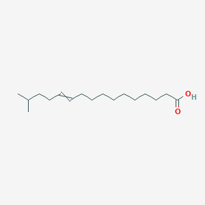 molecular formula C17H32O2 B14502289 15-Methylhexadec-11-enoic acid CAS No. 64920-30-5
