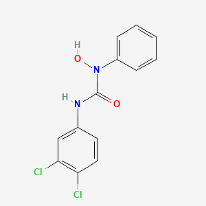 molecular formula C13H10Cl2N2O2 B14502430 3-(3,4-Dichlorophenyl)-1-hydroxy-1-phenylurea 