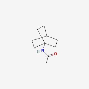 molecular formula C10H17NO B14502497 N-(Bicyclo[2.2.2]octan-1-yl)acetamide CAS No. 63707-73-3