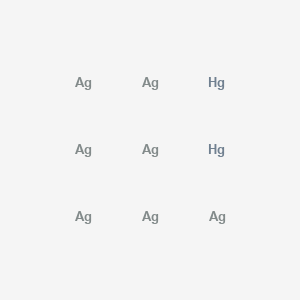 molecular formula Ag7Hg2 B14502504 Mercury;silver CAS No. 62974-24-7