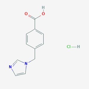 4-(1H-imidazol-1-ylmethyl)benzoic acid hydrochloride