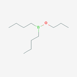 molecular formula C11H25BO B14502788 Propyl dibutylborinate CAS No. 63787-76-8