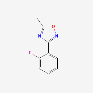 3-(2-Fluorophenyl)-5-methyl-1,2,4-oxadiazole