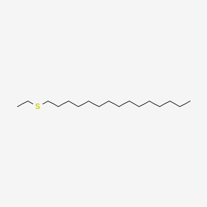 molecular formula C17H36S B14503077 1-(Ethylsulfanyl)pentadecane CAS No. 64919-20-6