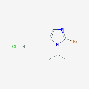 molecular formula C6H10BrClN2 B1450322 2-Bromo-1-isopropyl-1H-imidazole hydrochloride CAS No. 1609396-67-9