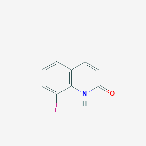 molecular formula C10H8FNO B1450323 8-氟-4-甲基-1H-喹啉-2-酮 CAS No. 5279-86-7
