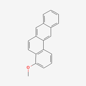 molecular formula C19H14O B14503237 4'-Methoxy-1,2-benzanthracene CAS No. 63020-56-4