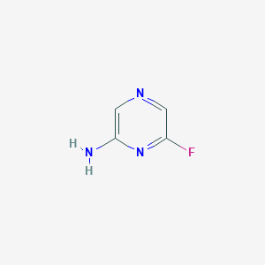 molecular formula C4H4FN3 B1450326 6-Fluoro-pyrazin-2-ylamine CAS No. 1246466-74-9