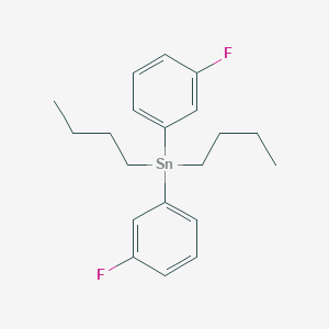 molecular formula C20H26F2Sn B14503334 Dibutylbis(3-fluorophenyl)stannane CAS No. 62967-77-5