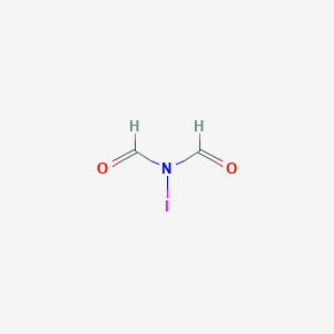 molecular formula C2H2INO2 B14503391 N-Formyl-N-iodoformamide CAS No. 62837-47-2