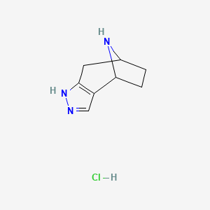 1,4,5,6,7,8-Hexahydro-4,7-epiminocyclohepta[c]pyrazole hydrochloride