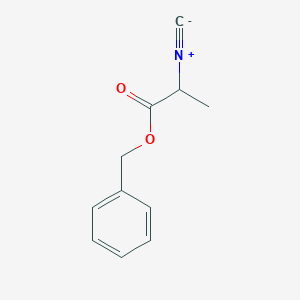 molecular formula C11H11NO2 B14503423 Benzyl 2-isocyanopropanoate CAS No. 64818-04-8