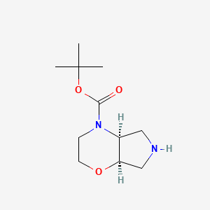 (4AS,7aR)-tert-butyl hexahydropyrrolo[3,4-b][1,4]oxazine-4(4aH)-carboxylate