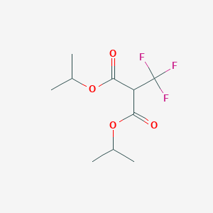 molecular formula C10H15F3O4 B14503559 Dipropan-2-yl (trifluoromethyl)propanedioate CAS No. 62935-30-2