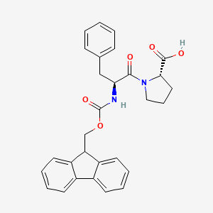 molecular formula C29H28N2O5 B1450356 Fmoc-L-Phe-L-Pro-OH CAS No. 138372-76-6