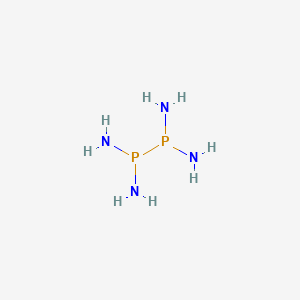 molecular formula H8N4P2 B14503691 Diphosphane-1,1,2,2-tetramine CAS No. 63681-12-9