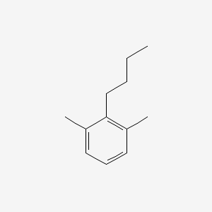 molecular formula C12H18 B14503696 Benzene, butyl-1,3-dimethyl- CAS No. 64349-60-6