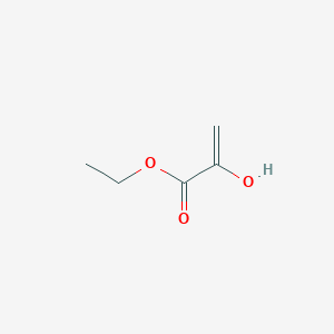 molecular formula C5H8O3 B145037 Ethyl 2-hydroxyprop-2-enoate CAS No. 130190-69-1
