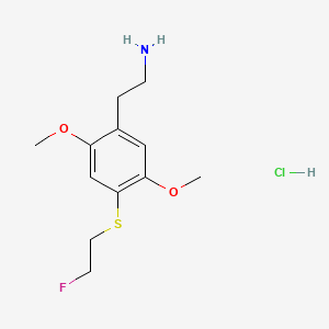 2,5-Dimethoxy-4-(2-fluoroethylthio)phenethylamine hydrochloride