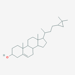 molecular formula C28H46O B145040 Sormosterol CAS No. 131487-01-9
